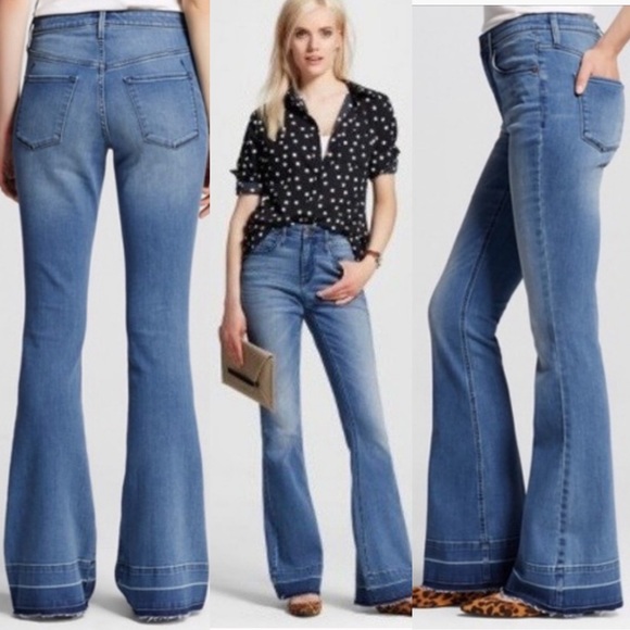 mossimo high rise wide leg jeans